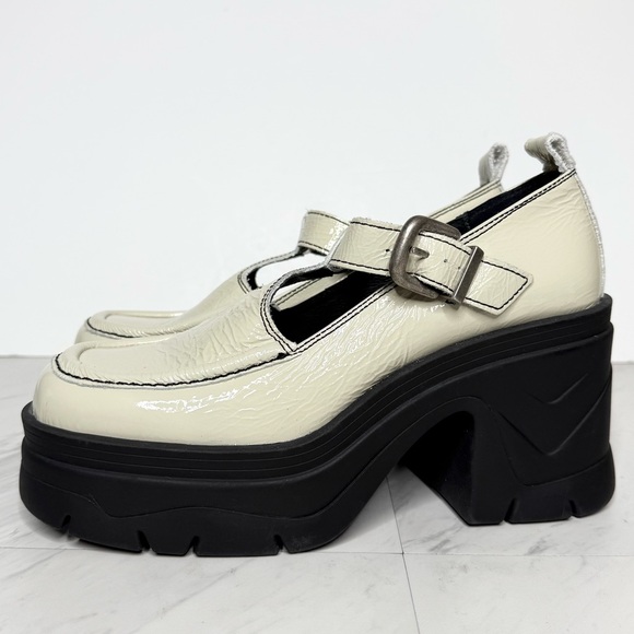 Free People Mayla Chunky Lug Sole Mary Jane 8 1/2 - Picture 1 of 15